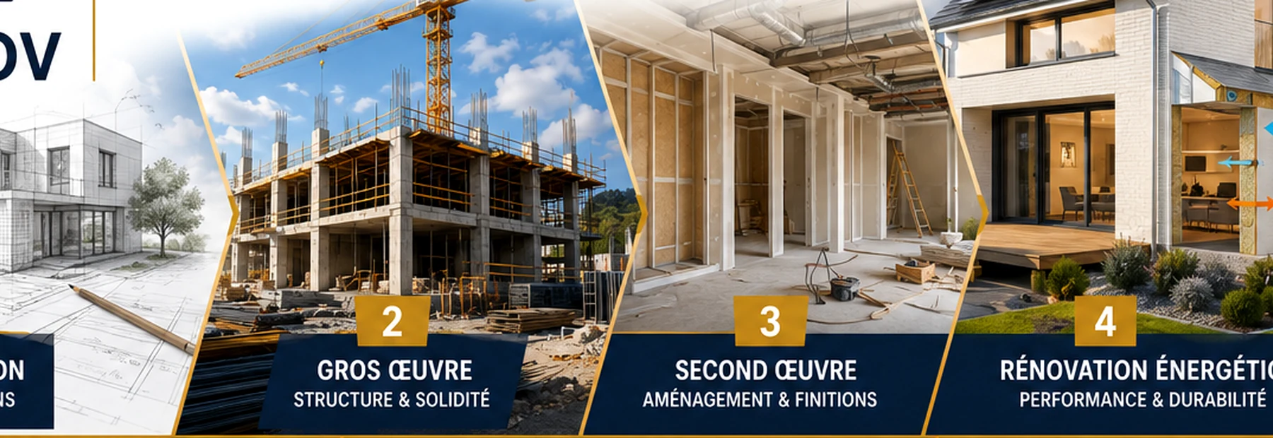 Évolution d’un projet de la conception à la rénovation énergétique
